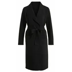 Vila VIJUICE COAT - NOOS - Funktionsjacke für Damen mit Taillengürtel, Reverskragen und praktischen Fronttaschen für einen stilvollen Look und optimalen Tragekomfort.