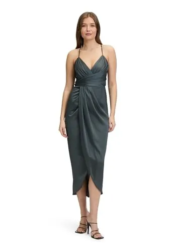 Vera Mont Damen Abendkleid – Elegantes Satin Design - Elegantes Damen Abendkleid von Vera Mont aus hochwertigem Satin. Ideal für festliche Anlässe. Überzeugen Sie mit einem luxuriösen Look und zeitloser Eleganz.