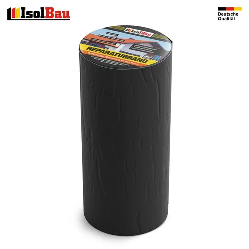 Reparaturband Bitumenband Schwarz 300 mm Selbstklebendes Aluband Butylband
