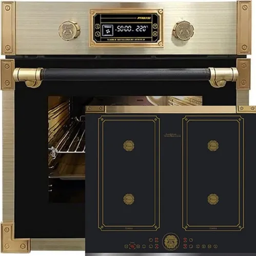 Kaiser Küchengeräte Backofen-Set 73L mit Induktionskochfeld von Kaiser Küchengeräte