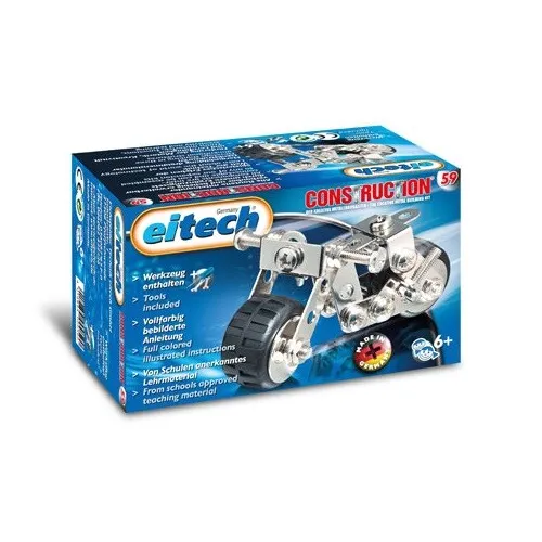 Kleine Metall-Motorrad Zum Zusammenbauen (6+) - Eitech 00059