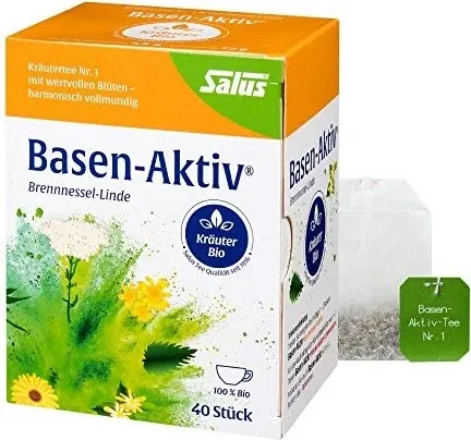 BASEN AKTIV Tee Nr.1 Brennnessel-Linde Bio Salus 1,8 g