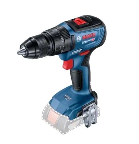 Bosch Professional 18V 50 Schlagbohrmaschine, - Akkuschrauber mit 24Nm Drehmoment, brushless Motor für längere Lebensdauer und optimale Leistung ohne Batterie und Ladegerät.