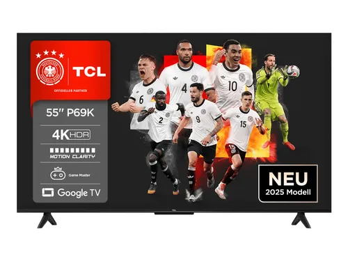TCL 55P69K LED-TV 55' 4K UHD Google TV WiFi