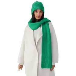 Style & Republic Kaschmirschal Strick-Schal melange, Strick-Schal melange grün