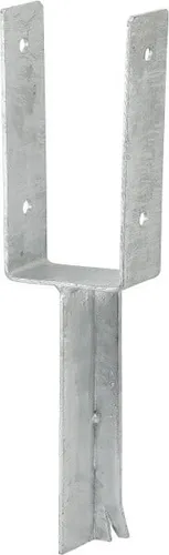Vormann Schwere Stützenschuhe feuerverzinkt 91 x 50 x 205/405 mm  Pfostenträger
