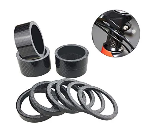 PLATT Fahrrad Ahead Vorbau Spacer Karbon MTB Rennrad Distanzscheiben Headset Spacer 1/8