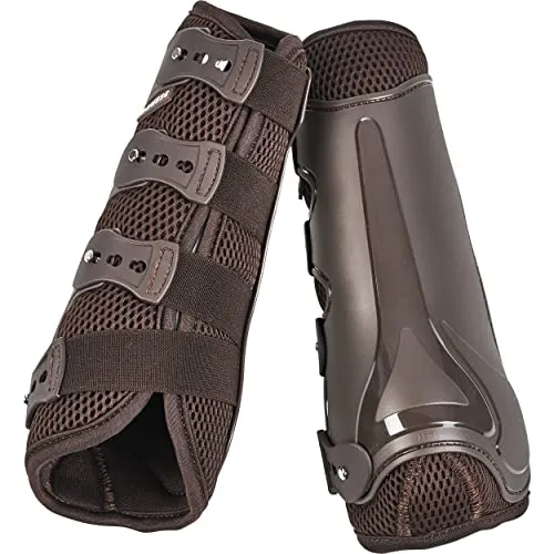 Gamaschen DRESSAGE-PRO-MESH in braun von Busse