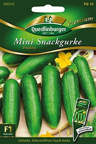 Quedlinburger Mini-Snackgurke Piccolo Loses Saatgut