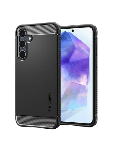 Spigen Rugged Armor Schwarz Samsung Galaxy A55