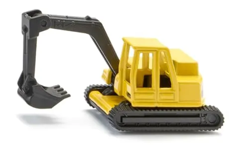 siku Baustellenfahrzeug 0801, Bagger, aus Metall/Kunststoff