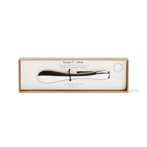 Korkenzieher Garçon Kellnermesser aus verchromten Metall L‘Atelier du Vin
