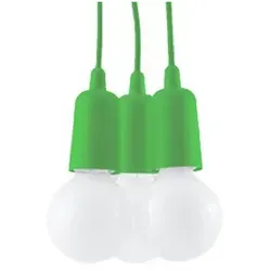 Sollux SL.0582 Pendelleuchte DIEGO 3 in Grün in grün von Sollux