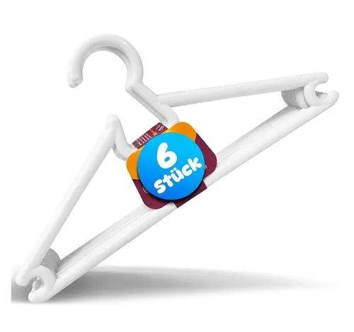Deco Bella Kleiderbügel Kleiderbügel für kinder 6 Stück, Kunststoff, 0,6×27,2×14 cm, (6-tlg)