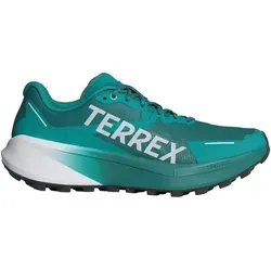 adidas Terrex Herren Agravic 3 Schuhe - Leichte Trailrunningschuhe in Größe 44, grün - Laufschuhe für Trailrunning, leicht und bequem, ideal für schnelle Langstreckenläufe im Gelände.