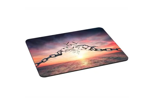 PEDEA Gaming Mauspad XL 35 cm x 26 cm - mit vernähten Rändern, rutschfester Unterseite für optimales Gaming-Erlebnis