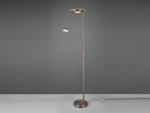 TRIO 424210304 LED Stehleuchte Barrie in gold von TRIO Leuchten