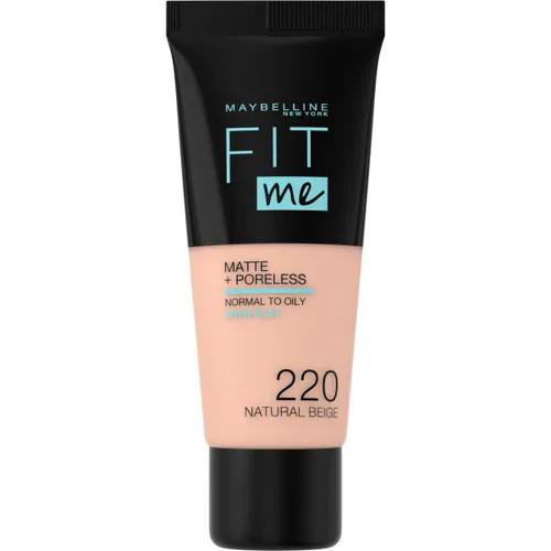 MAYBELLINE Fit Me Liquid Foundation matujący podkład do twarzy 220 3600531324551