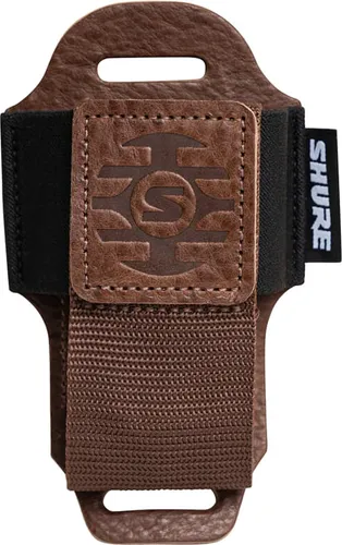 Shure SH-BODYPACK-PBN-L Wireless Transmitter Pouch Brown von Shure