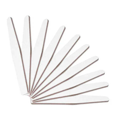 PROFICO Nagelfeile-Set 25x Diamant 180/240 Weiß in weiß von PROFICO