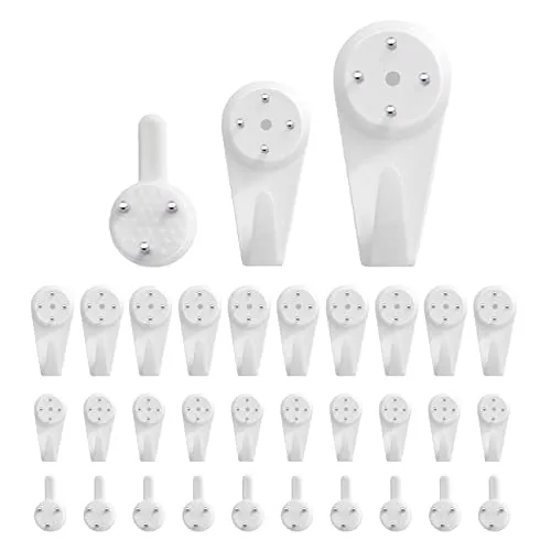 Aufbewahrungshaken & Regale Weiß von Olakin