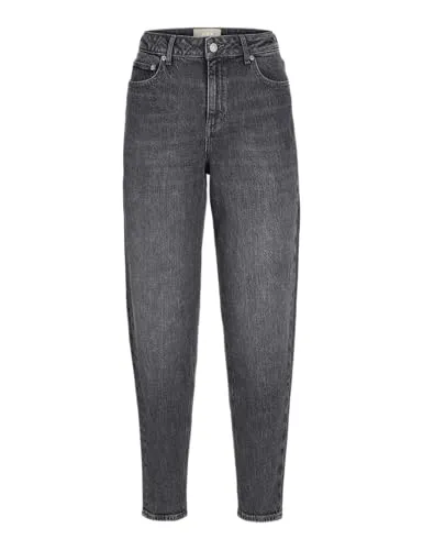 JJXX Female Mom Jeans JXLISBON - Hohe Taille, Bequeme Passform - Damen-Jeanshosen aus 99% Baumwolle mit hohem Tragekomfort und lässiger Passform, ideal für einen entspannten Look.