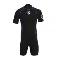 Scubapro Sport Shorty 2.0 - Herren - Gr. XL - Neoprenanzüge für tropische Freizeittaucher, bietet hervorragenden Wärmeschutz und Flexibilität mit einem modernen Design und einem bequemen YKK-Rückenreißverschluss.