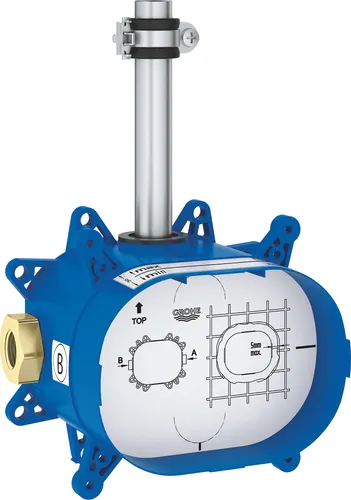 Grohe Rainshower 360 Rohbauset für Kopfbrause-Set - Badewannen- & Duschsysteme mit innovativer Entkalkungstechnik und sicherer Wasserführung für höchsten Komfort und Schutz vor Verbrühungen.