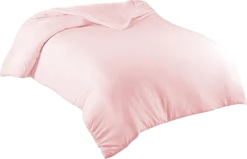 livessa Bettbezug Baumwolle - Allergiker Bettwäsche, ultra weich und atmungsaktiv - Bettwäsche aus hochwertiger Baumwolle in Puderrosa, perfekt für Allergiker. OEKO-TEX® zertifiziert für schadstofffreien Schlafkomfort. Maße: 135 cm x 200 cm.