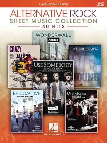 Alternative Rock Sheet Music Collection: Piano / Vocal / Guitar: 40 Hits: 40 Hits Arranged for Piano/Vocal/guitar