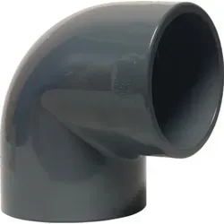Winkel 90° Pvc-u 25 Mm Klebemuffe 16 Bar, Grau - Mega