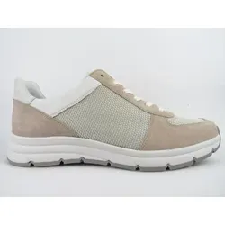 Semler N4045_392 Damen-Sneaker - Komfortschnürschuh mit dezenten Farbhighlights und funktionaler Schnürung. Herausnehmbares Vario-Fußbett und leichte Luftpolstersohle für optimalen Tragekomfort im Alltag.