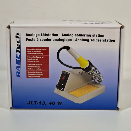 Basetech JLT-13 Lötstation analog 40 W +150 - +420 °C Löten Werkzeug 588437