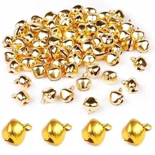 Stück GlöckchenSchellen GlöckchenGlöckchen zum BastelnKleine GlöckchenGlöc... 50