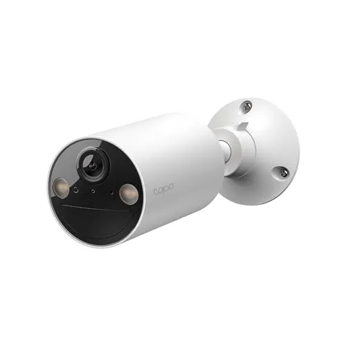 TP-LINK Tapo C410 Kamera Wi-Fi - Überwachungskamera mit 2K Color Night Vision, kabelloser Betrieb für bis zu 180 Tage, ideal für Sicherheit rund um die Uhr.