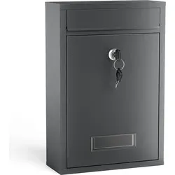 Briefkästen Grau von Wiltec