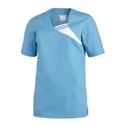 Schlupfkasack Damen türkis 08/1255/76, Größe M - Arbeits- & Schutzkleidung, bequemer Schlupfkasack in frischem Türkis, ideal für den Einsatz in Pflegeberufen oder Gastronomie.