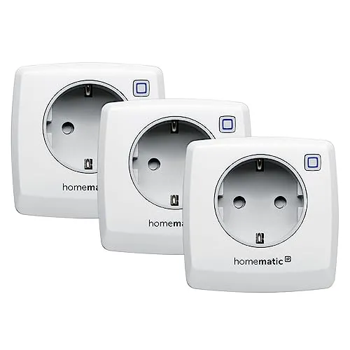Homematic IP Smart Home 3er-Set Schalt-Mess-Steckdose von Homematic IP