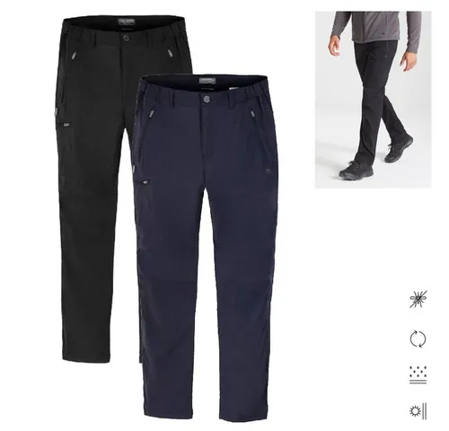 Craghoppers Trainingstights - Herren Outdoor Trekking NosiDefence - Kiwi Pro Expert XS - Robuste Herren Trekkingtights aus strapazierfähigem Polyestermischgewebe, ideal für Outdoor-Aktivitäten. Größe XS, in elegantem Navy für optimalen Komfort.