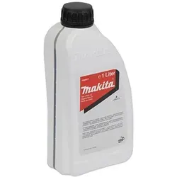 Makita Sägekettenöl 195093-1, mineralisch, 1 Liter - Zubehör Elektrowerkzeuge – Hochwirksames Sägekettenöl mit minimalem Verschleiß für Schiene und Kette, optimales Temperaturverhalten und guter Korrosionsschutz.