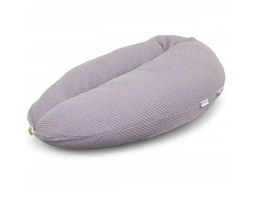 HOBEA-Germany Stillkissen Waffelmuster grau, 190x38 cm von HOBEA