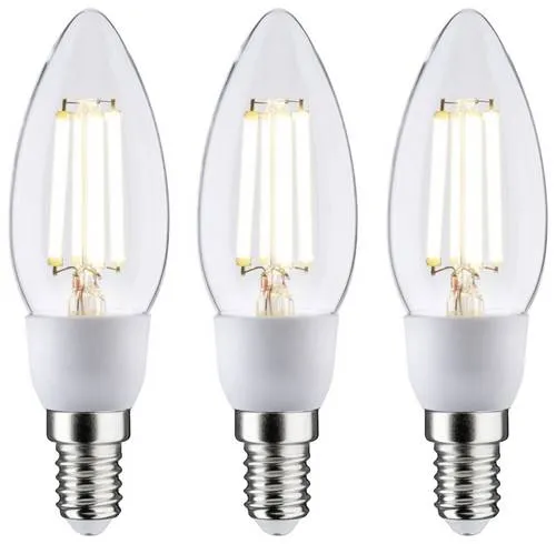 Paulmann 29133 LED EEK A (A - G) E14 2.5W Warmweiß (Ø x H) 35mm x 113mm 3St.