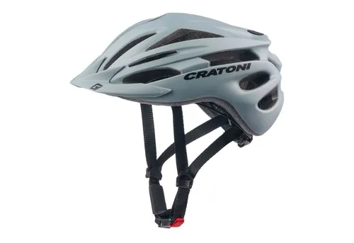 Cratoni Pacer Fahrradhelm - Leichter Allroundhelm für Touren und Stadt (Darkgrey, S-M) - Optimal belüftet mit 20 Öffnungen, waschbarem CleanTex Polster und reflektierenden Elementen für bessere Sichtbarkeit. Ideal für Familien und sichere Fahrten in der Stadt.