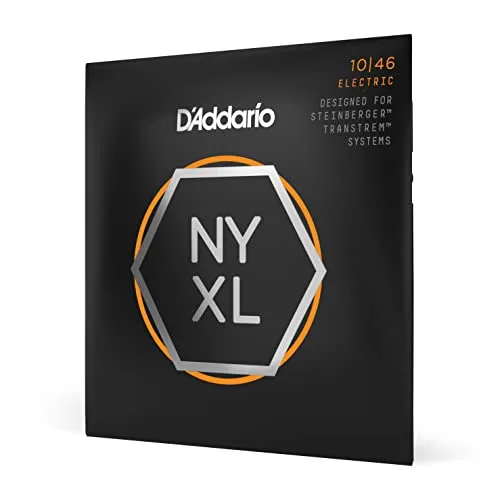 D'Addario Premium Saiten E-Gitarre Double Ball End | HÖCHSTE QUALITÄT DER BELIEBTESTEN SAITENMARKE | NYXL1046 | 