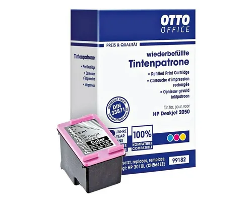 Otto Office Tintenpatrone (ersetzt HP »CH564EE« Nr. 301XL, cyan / magenta / gelb)