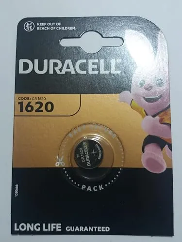 Duracell DL1620 Knopfzelle 1-er Blister Lithium 3V