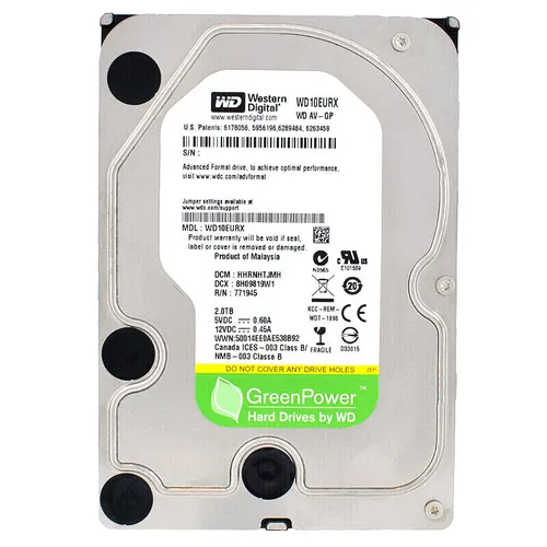 WD Green 1TB AV-GP Festplatte