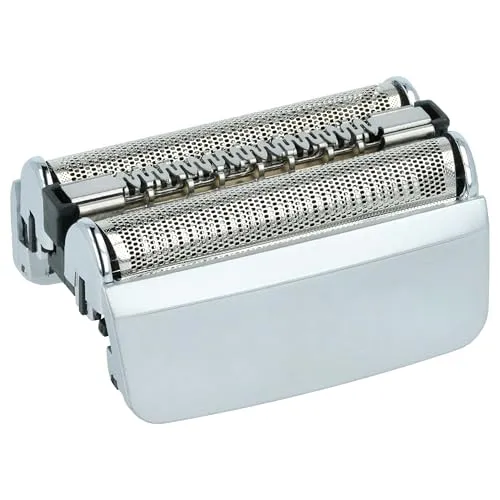 vhbw Ersatz-Scherkopf kompatibel mit Braun Series 8 Elektrorasierer, Silber