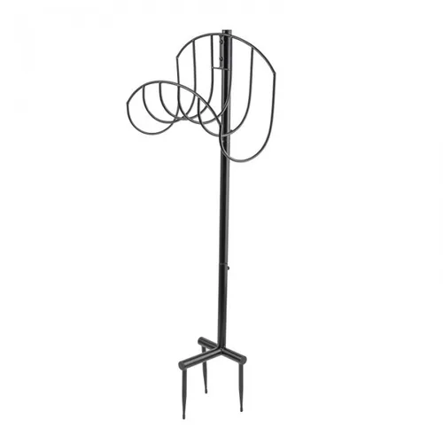 Gartenschlauchhalter Freistehend Schwarz