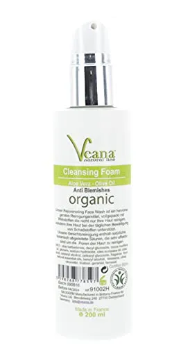 Veana milde Gesichtsreinigung (200ml) bei trockener Haut, Akne, Rosacea, Neurodermitis und Schuppenflechte. Alle Hauttypen - made in Europe.